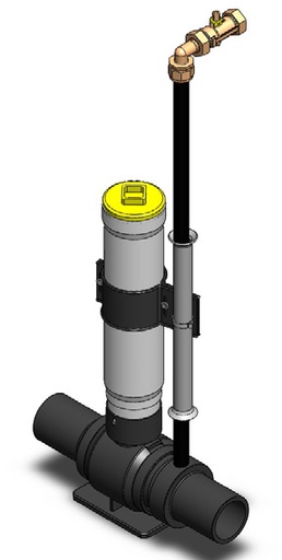 [BAN15510125] VANNE DECOMPRESSION PE 125 MONO-PURGE 32 EQUIPEE 8403728