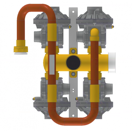[MES122821106] BATTERIE DETENTE BBCH130 SH /300MBAR S300 VERSION EQUERRE 4XBCH30 NF404 REG627 8451674