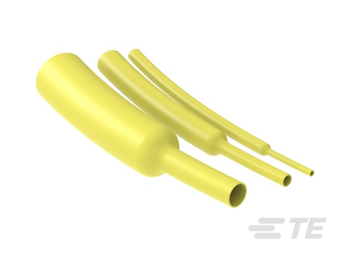 [TYC135931-3] GAINE THERMORETRACTABLE PAROI MINCE CGPT 12.7/6.4 JAUNE 1M