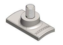[CHU0133-138] GALBE A SOUDER SUR TUBE ACIER AVEC COSSE 10MM² POUR RACCORDEMENT PRISE DE TERRE BATIMENT GAS001§